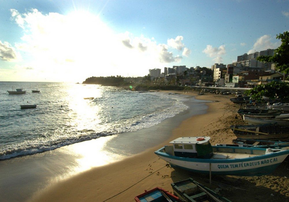 Praia Do Rio Vermelho Salvador Ba Turismo Bahia